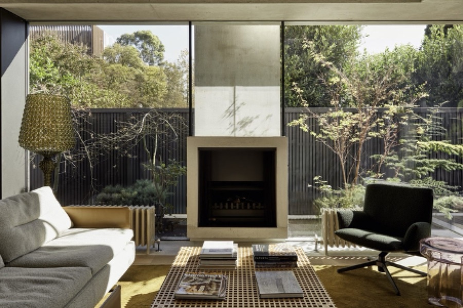 Erskine Street residence living room