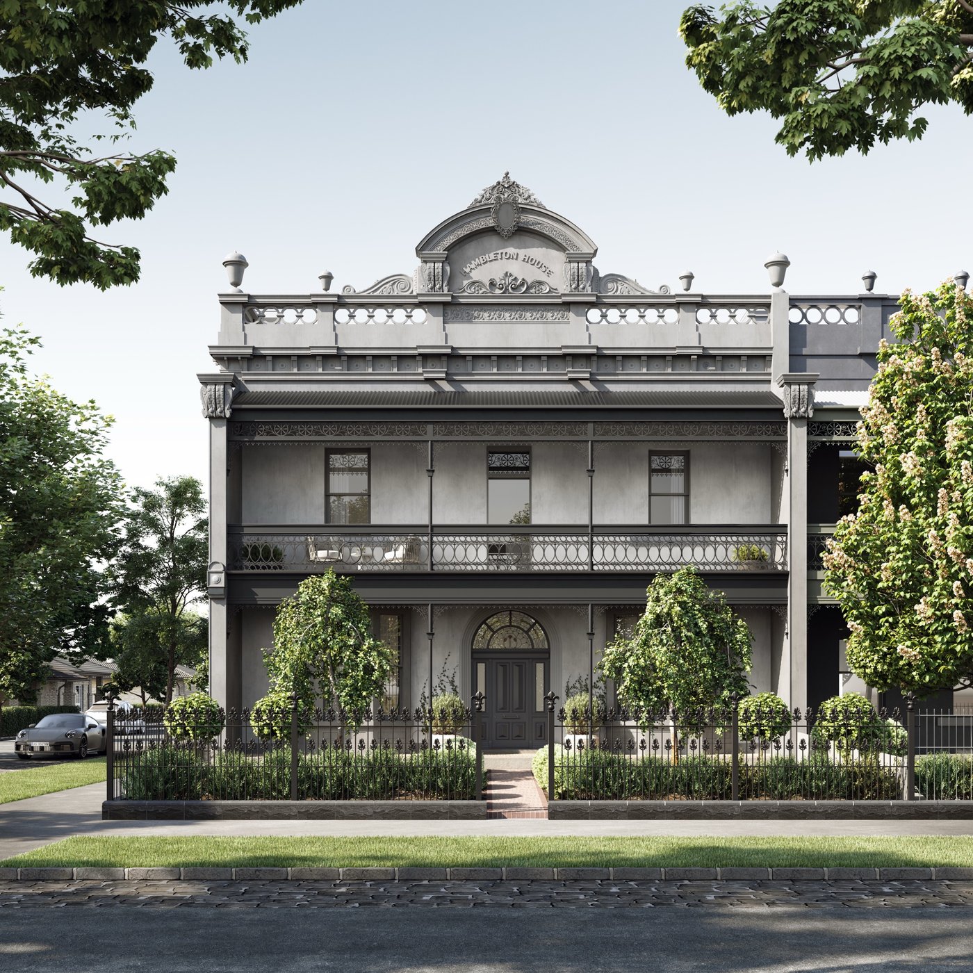 W.HAMBLETON residence