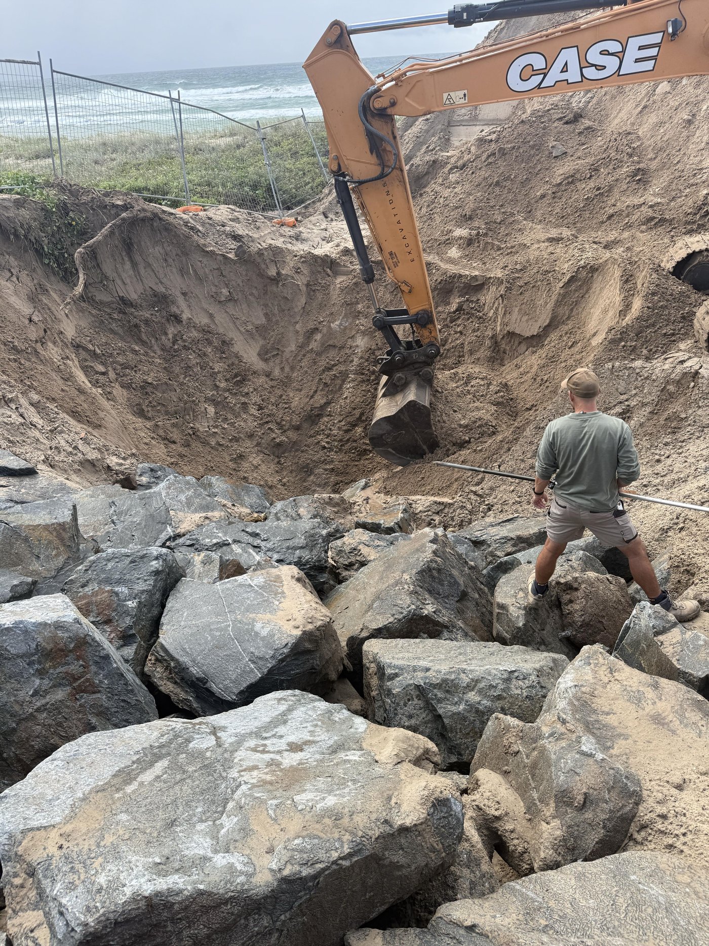 W.HEDGES basement excavation